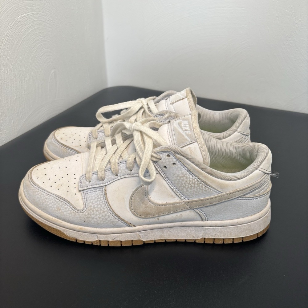 Nike Dunk Low PRM Next Nature Football Grey Gum FN6345-100 Womens Size‎ 9.5
